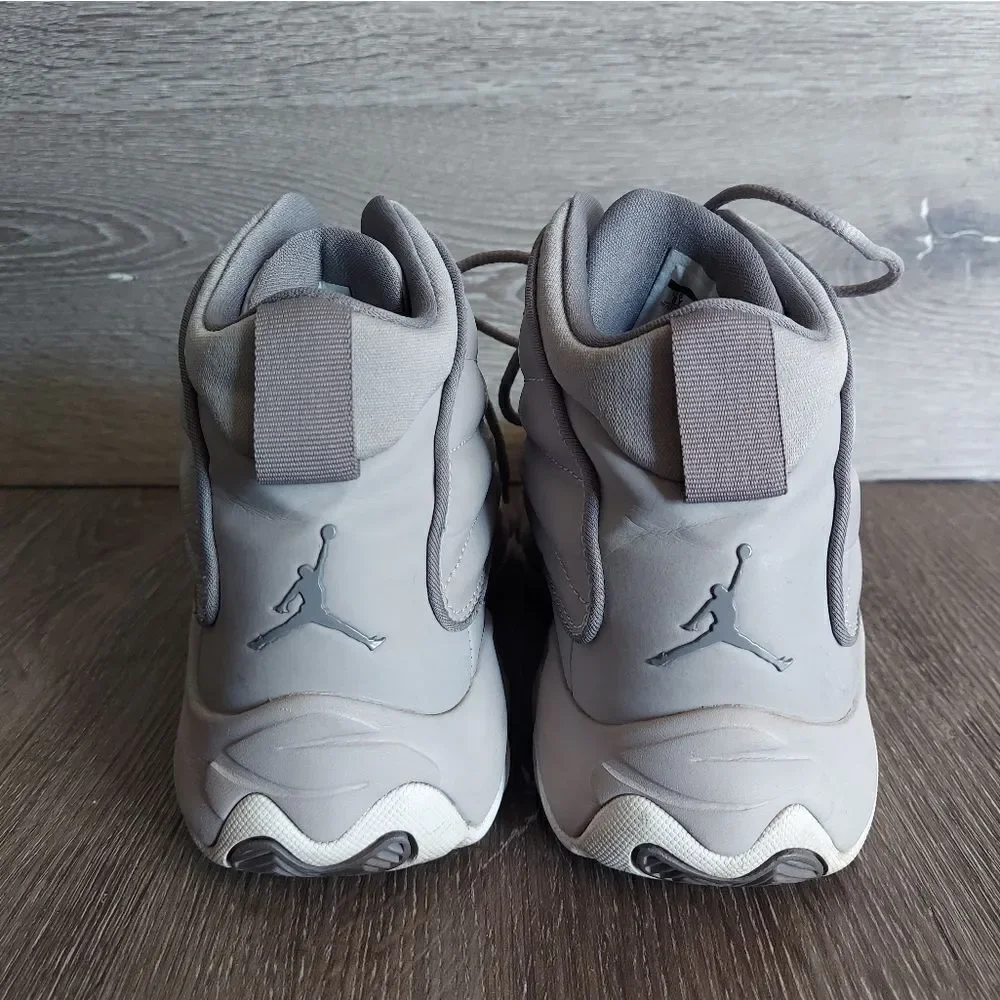 Kids Air Jordan Pro Strong GS Atmosphere Grey Gunsmoke White 407484-024 - 6Y